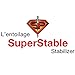 Cut Away Stabilizer White 2.0 oz 100 Precut Sheets 7.5 inch x 8 inch. SuperStable Embroidery Stabilizer Backing