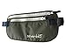Travel Money Belt with RFID Block | LARGE | Fits Big Bills - Safe and Secure - HIDDEN Cash Waist Bag Pouch Gray