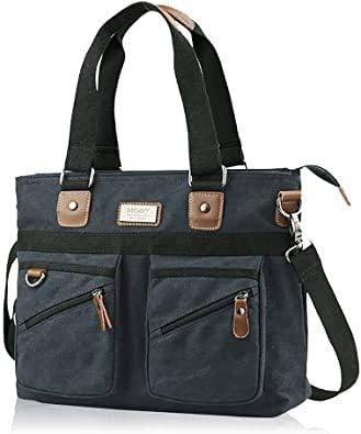 Amazon ブラック Rudan トートバッグ メンズ 斜めがけ ショルダーバッグ キャンバス 帆布 カバン 収納 アイドル 芸能人グッズ 通販