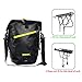 Rhinowalk Bike Bag Waterproof Bike Pannier Bag 27L,(for Bicycle Cargo Rack Saddle Bag Shoulder Bag Laptop Pannier Rack Bicycle Bag Professional Cycling Accessories)thumb 4