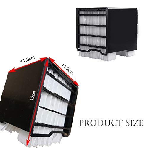 BCDshop 2Pcs Arctic Air Personal Space Cooler Replacement Filte Space Cooler Replace Air Cooler Replacement Filter Humidifier (White) - Thumbnail 3