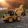 Top-Race-5-Channel-Fully-Functional-Remote-Control-Construction-Excavator-Truck-Kids-Size-Designed-for-Small-Hands Top Race 5 Channel excavator toy Fully Functional Remote Control Digger RC Tractor Remote Control Tractor Digger Toys…