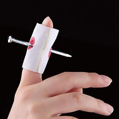 TTWG Nail Through Finger Tricky Toy Joke Gadgets