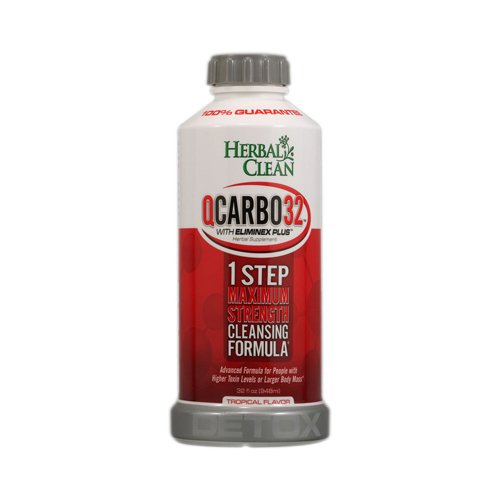 Herbal Clean Qcarbo32 With Detoxify Your Body Herbal Supplementl 32 Fluid Ounce 9 41m9VueKwFL