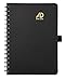 Action Day Planner 2016-2017 Academic Calendar : Daily Weekly Monthly Yearly Organizer & Goal Journal - Designed to Set Goals & Get Things Done (6x8 / Wire-Bound/Black)