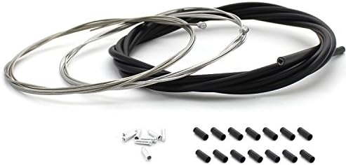 Bike Shift Cable and Housing for Shimano Sram Microshift Shifters Mtb Bike Road Bike Shift Cable and Housing Set with S Hook