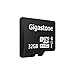 Gigastone 32GB Micro SD Card with Adapter, U1 C10 Class 10 90MB/S, Full HD available, Micro SDHC UHS-I Memory Card - Full HD Video Series
