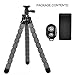 Phone Tripod, WEMFG Flexible Tripod for Phone with Wireless Remote for Iphone& Android Phone, Camera, Sports Camera and Gopro