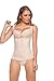Ann Chery Corset Waist Trainer for Women’s Weight Loss - Colombian Waist Cincher With Straps - 3 Hook Vest Body Shaper Beige