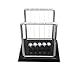 Geocero Physics Mechanics Science Toys - Newton's Cradle, Kinetic Art Asteroid, Perpetual Motion, Balance Balls Desk Toy Home Decoration, Home Office Desk Decoration (Newton's Cradle)