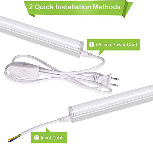 2 Hykolity+Integrated+Flushmount+Linkable+Electric