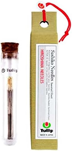 Sashiko Needles - Tulip Hiroshima Longer Needle Assortment - 6 Needles - 3 Sizes