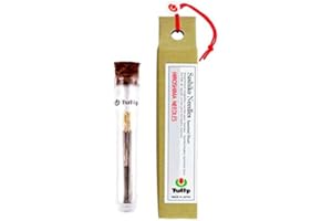 SHIBORI DRAGON Tulip Hiroshima Sashiko Short Needle Assortment - 6 Needles in 3 Sizes