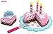 Sophia's 10 pc. Wooden Happy Birthday Party Play Cake Set