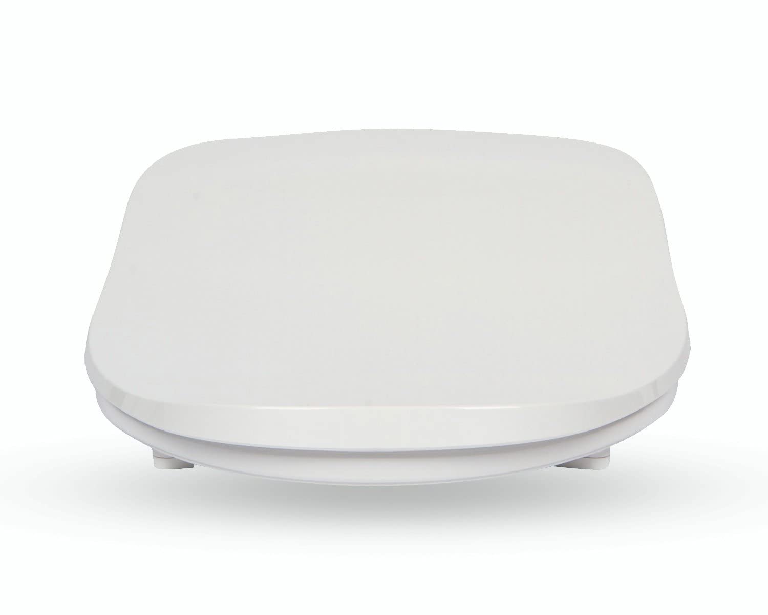 Alpha Bidet iX Hybrid Bidet Toilet Seat in Elongated White | Endless Warm Water | Stainless Steel Nozzle | 4 Wash Functions | LED Nightlight | Warm Air Dryer | Wireless Remote | Oscillation and Pulse