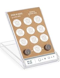 Wurkin Stiffs Stick-N-Stays Adhesive Magnetic Collar Stays for Polo Shirts