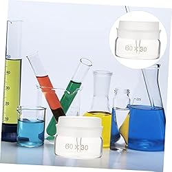 SOLUSTRE 2pcs Weighing bottle weighing jar
