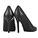 JENN ARDOR Women's High Heels Closed Pointed Toe Stiletto Classic Office Dress Bridal Wedding Pumps Sexy Prom Shoes Navy