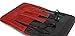 SoftTouch Stadium seats for bleachers | Stadium chairs for bleachers with back support | Bleacher seats with backs and cushion (Aurora Red)