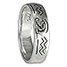 Sterling Silver Eye of Horus Ra Udjat Egyptian Ring (Size 4-15)
