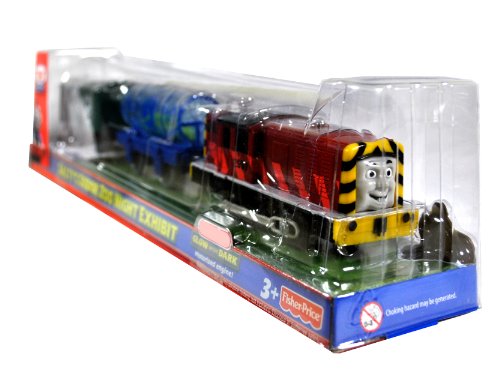 Thomas & Friends Trackmaster Salty's Sodor Zoo Night Exhibit Glow in the Dark