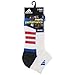 adidas Men's Climalite II Low Cut Socks (2 Pack), One Size, White/Shock Blue/Bold Orange/Black-Onix Marl