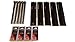 Set of Brinkmann Replacement Stainless Steel Grill Burners, Heat Plates and Crossover tubes for Brinkmann Grill Models