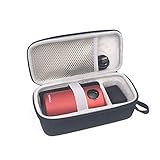 Esimen Hard Travel Case for Nebula Capsule Smart Mini Projector by Anker and Remote Control USB Flash Drive Accessories Carry Bag Protective Storage Box (Upgraded Version)