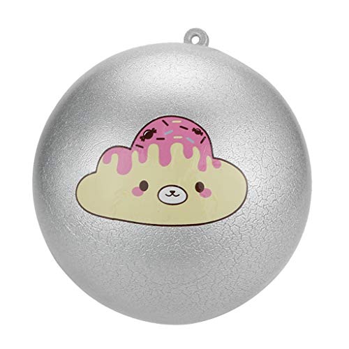 3Pcs Squishies Squishy Toy Party Favors for Kids Babies Mochi Squishy Toy Moji Kids Party Favors Mini Kawaii Squishies Mochi Bread Pendant Scented Charm Stress Reliever Anxiety Toys (Multicolor) - Thumbnail 5