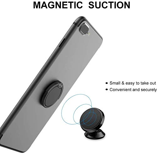 image for Sokuci Finger Ring Stand 3 Pack, AMA Forest 360° Rotary Cell Phone Ho