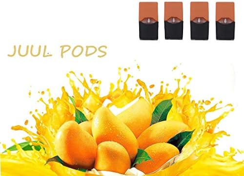 HOTIME Essential Oil Replenishing Pods,Personal Aromatherapy Inhaler for J-U-U-L,4 Pcs