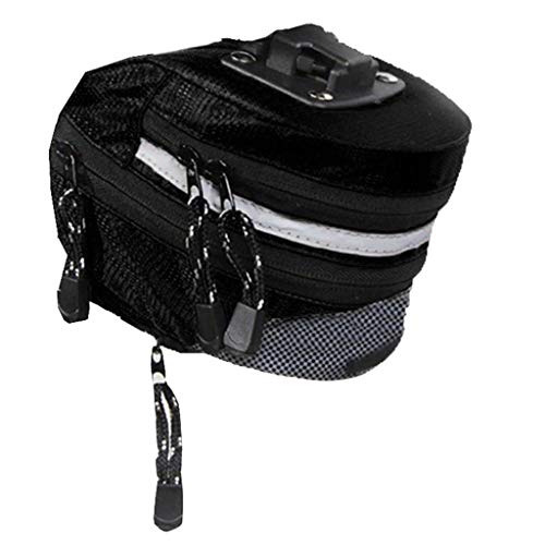 GSusan Fahrrad Satteltasche und Fahrrad Reparatur Fahrrad Multitools Fahrradtasche mit Notfallwerkzeug Fahrrad Flickzeug Reifenheber mit Satteltasche für Mountainbikes und Rennräder