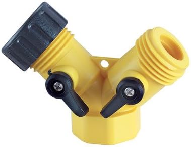 Plumb Craft Waxman 7412000N Y Hose Connector with Shutoff Levers