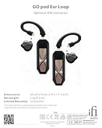 iFi - GO Pod - HD Bluetooth DAC & Headphone Amp for