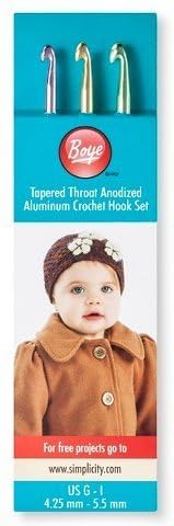 Aluminum Crochet Hook Set