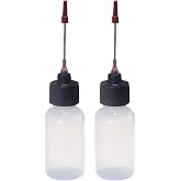 Liberty Products 2-1oz Plastic Squeeze Bottles 1.5" Stainless Applicators