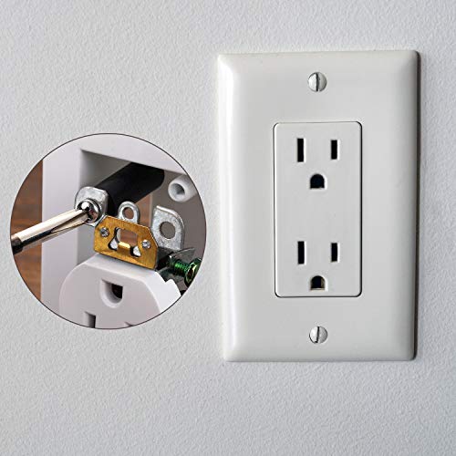 24 Pieces Electrical Backsplash Outlet Extender Kit Include 12 Pieces