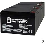Mighty Max Battery 12V 15AH F2 Replaces Razor 15165070 MX650 Dirt Rocket - 3 Pack Brand Product