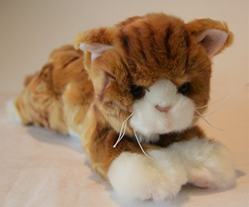 stuffed ginger cat