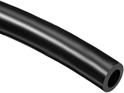 sourcing map Silicone Tubing 12mm ID x 18mm OD 3.3ft Black Rubber Air Water