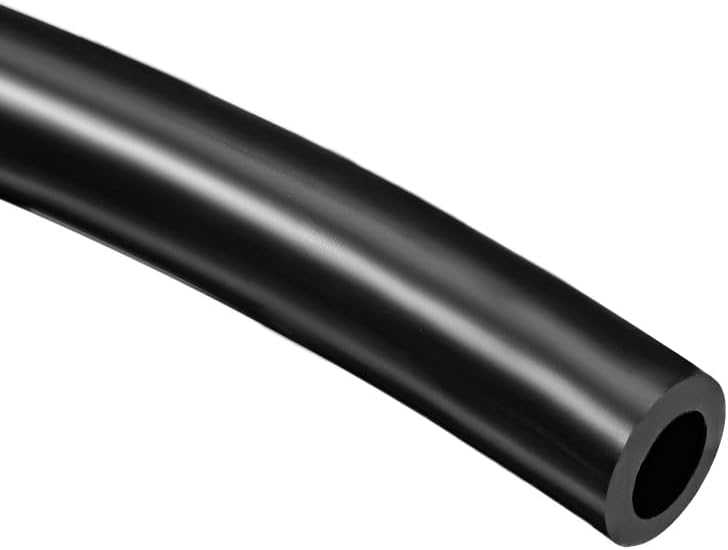 sourcing map Silicone Tubing 12mm ID x 18mm OD 3.3ft Black Rubber Air Water