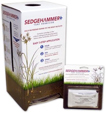 SedgeHammer Plus Gowan USA 51516 Turf Herbicide, 13.5-Gram - Quantity 1