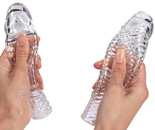 2-PCS-Preservativo-Maschile-Trasparente-Estensibile-Preservativo-Realistico-Del-Pene-A-Spirale-Dispositivo-Contraccettivo-Per-Coppie-Eiaculazione-Ritardata-Riutilizzabile