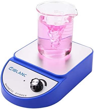 Magnetic Stirrer/Mixer Plate for Lab and Home Brewers. Magnetic Stirrer Magnetic Mixer with Stir Bar Up to 3000 RPM