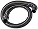 ProTeam 107648 Static-Dissipating Hose with 1-1/2-inch Cuffs, Replacement Backpack Vacuum Hose