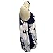 Women Sleeveless Blouse , Teresamoon Floral Casual Tops T Shirt (L, Navy)