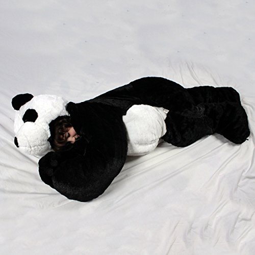 Snoozzoo The All New Panda Children's Stuffed Animal Sleeping Bag for