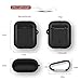 Metal Airpods Case Newest Full Protective Skin Cover Accessories Kits Compatible Airpods 1&2 Charging Case[Not for Wireless Charging Case]
