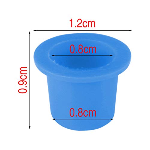 100/500/1000pcs Small Tattoo Ink Cups Disposable Tattoo Pigment Ink Caps for Tattooing Mixed Tattoo Ink