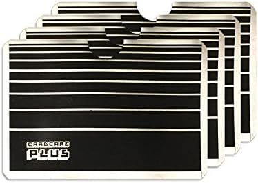 4 x Dark Grey RFID NFC Blocking Card Clash Anti Scan Protectors for your Credit Cards